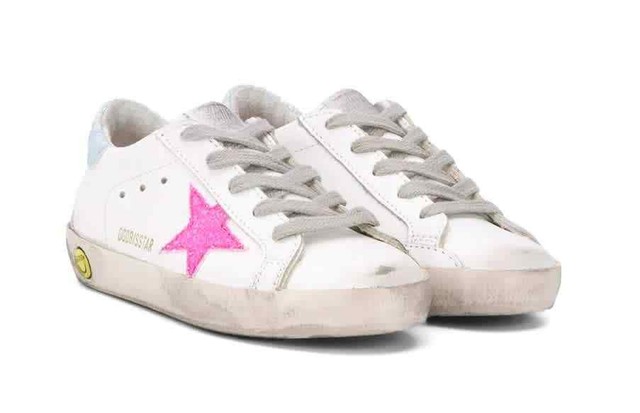 golden goose old school glitter