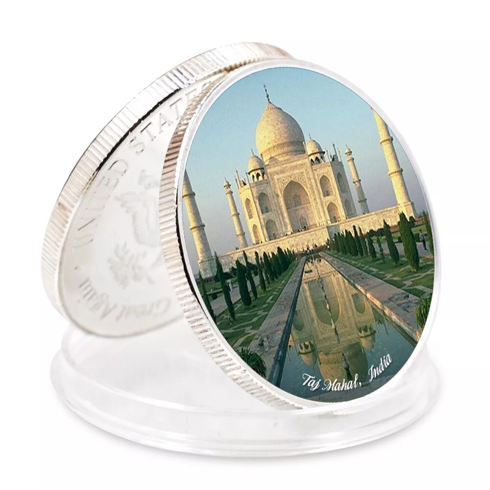 Taj Mahal Pendant 1 Piece Silver Taj Mahal Charm India 