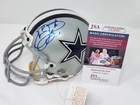 EMMITT SMITH signed COWBOYS mini helmet JSA COA
