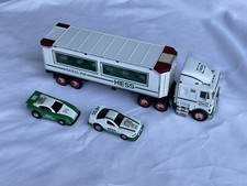 1997 HESS Toy Truck And Racers Preowned without Box