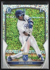 Juan Olmos 2023 Bowman Chrome 1st Speckle Refractor /299 #BCP-136 Kansas City