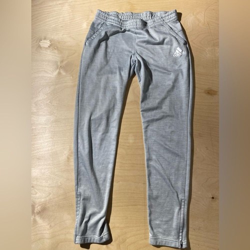 Adidas Gray Jogger Pants Medium (12-14) (GX) - Picture 6 of 12