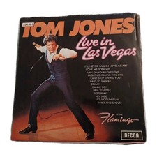 Tom Jones Live In Las Vegas LP Vinyl Record Album Decca  Stereo 1969 VGC