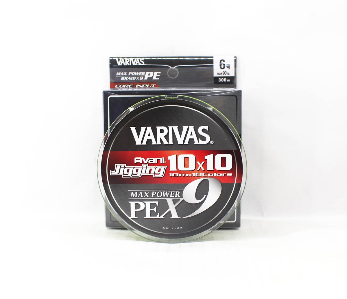 VARIVAS Avani Jigging 10x10 X9 2号 300m Avani Jigging 10×10 Max Power PE X9 – VARIVAS