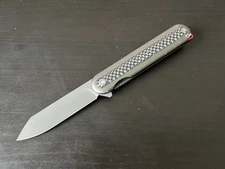 Swiss Tech Gerundet 7" Assisted Flipper Carbon Fiber Pocket Knife, 3" AUS-8