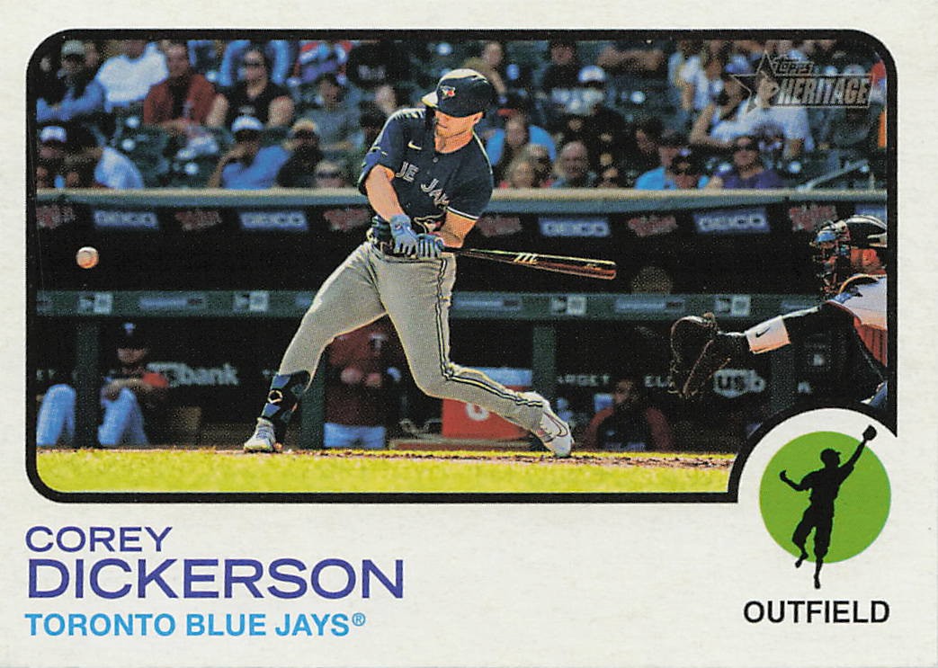 2022 Topps Heritage #306 Corey Dickerson