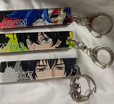 SK8 Infinity Eye Power Acrylic Keychain MIYA Adam Snake