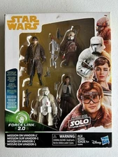 Star Wars SOLO Force Link 2.0 Mission on Vandor-1 Figure 4-Pack NEW FAST SHIP