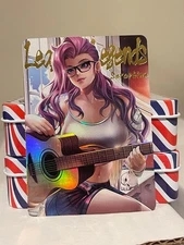 (A1) KDA Seraphine LOL League of Legends Anime Waifu Holo Card Please click on