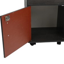 2 Drawer Lockable Mobile Filing Cabinet Under Desk Office Unit with Wheels