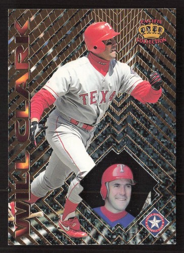 1997 Pacific Prism Invincible Will Clark #67 card
