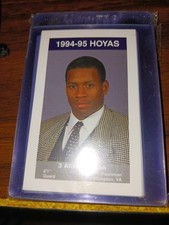 1994-95 Georgetown Hoyas men's college basketball set w/ Allen Iverson 1st card