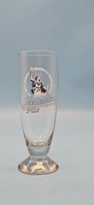 Germania Pils Edelbitter Sieg-Rhein. 0,2l Bierglas alt Glas Bier Brauerei Gläser