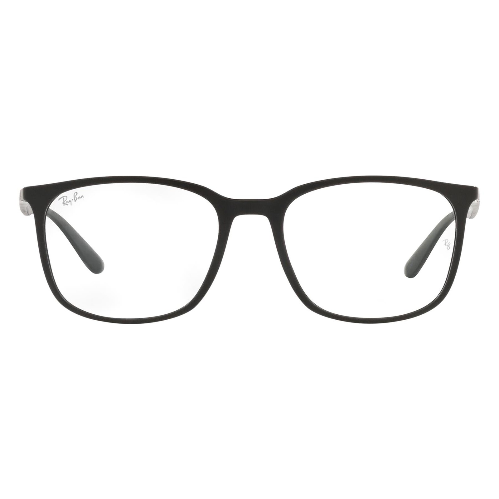 Ray-Ban Unisex Black Square Plastic Eyeglasses Online - Full Rim - Rb7199 - Image 2