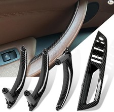 Compatible Door Handle Replacement, -Carbon Fiber-4PCS Handle Replacement