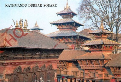 Ansichtskarte:;Kathmandu, Durbar Square