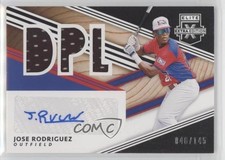 2020 Elite Extra Edition DPL Material Signatures Black Jose Rodriguez Auto 0b2
