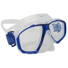 Palantic M36 Blue/Clear Silicone RX -2.5 Nearsighted Dive/Snorkeling Mask