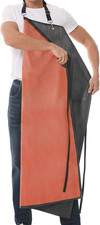 Thick Rubber Waterproof Apron, Adjustable Heavy Duty Dishwashing Apron, Work Apr