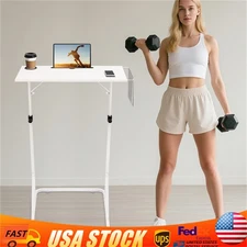 Adjustable Workstation Standing Desk for Work/Fitness Bike, Trainer Stand Table