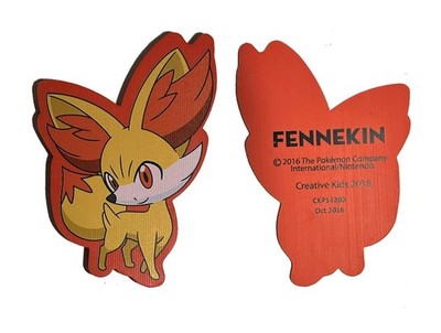 Pokemon Eraser FENNEKIN Character Creative Kids Eraser 2016 School Supply
