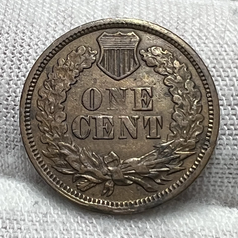 1869 Semi-Key Date Indian Head Cent receive coin pictured see description #3067 - Image 2 of 3