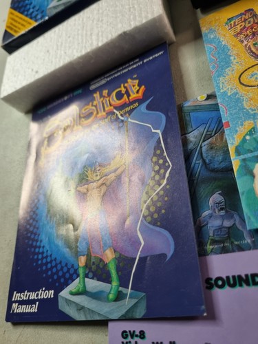 Solstice: The Quest for the Staff of Demnos Nintendo NES komplett mit Poster CIB - Bild 3 von 15
