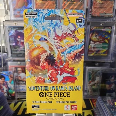 One Piece OP-15 - 12 card Booster Pack SEALED Adventure On Kami's
