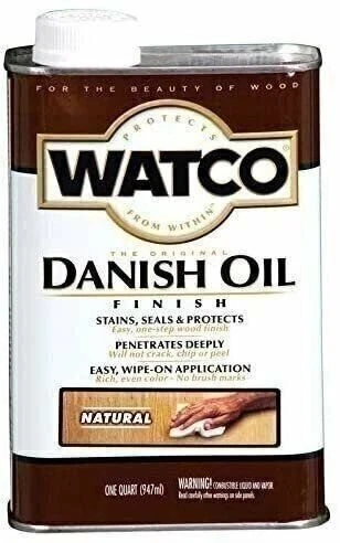 Watco A65741 1 Quart Natural Danish Oil Finish - Picture 1 of 1