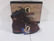 Chippewa Boots 25255 Size 11 D 8" Waterproof Plain Lace Up Boot Made in USA