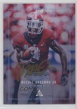 2019 Panini Luminance Draft Day Signatures Gold Ink Mecole Hardman Jr Auto go9