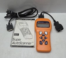 Actron Cp9145 Super Auto Scanner With Case Manuals Cables Scanner D52135680