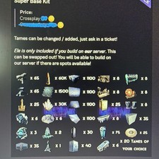 Ark Survival Ascended PVP Piccole tribù gioco incrociato. Kit base