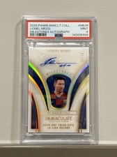 Panini Immaculate 2020 Lionel Messi Milestones Auto /10 PSA9 FC Barcelona