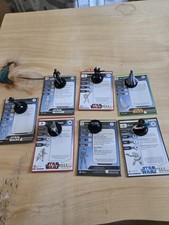 WOTC Fringe Lot Of 7 Rare Star Wars Miniatures