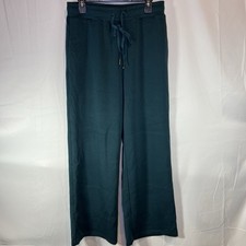 Women's Large Ultra Soft Joggers Sweatpants Emerald Green Athleisure Casual