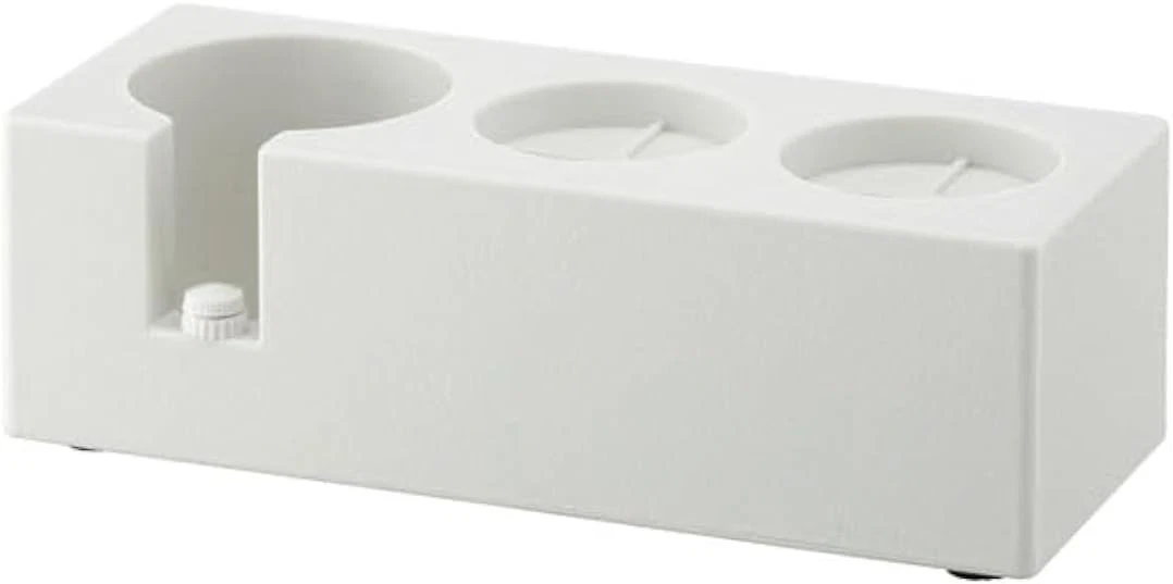 Coffee Filter Tamper Holder Espresso Mat Stand Station White