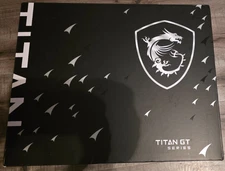 GAMIMG MSI TITAN GT77 128 GIGS RAM 12TB 16GIGS VIDEO ICORE9 12THGEN