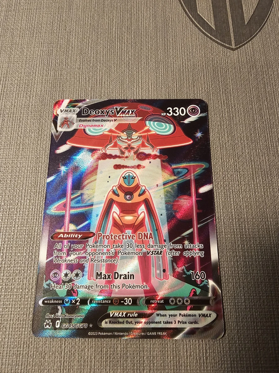 25+ Deoxys VMAX GG45/GG70 Crown Zenith: Galarian Gallery for sale