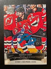 24-25 The Cup Hockey Signature Renditions Rookie Auto SR-SC Seamus Casey