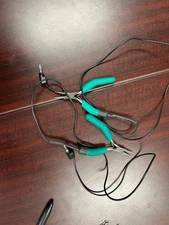 grounded needle nose pliers for permanent jewelry