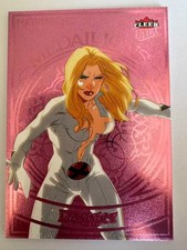 2024 UD Marvel Fleer Ultra Matriarchs Medallions Pink Dagger M-1