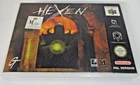 Hexen Nintendo 64 Game - Boxed with Game, Insert & Instructions