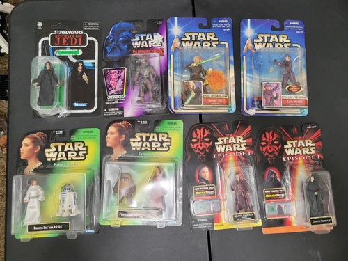 Vintage Star Wars action figures You pick listing Princess Leia + Disney NIB