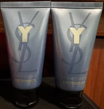 2x Pieces YVES SAINT LAURENT YSL All Over Shower Gel, Body Wash 1.6 oz /50 ml