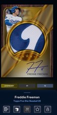 Freddie Freeman 2025 Topps Five Star Auto BUNT Digital Card /10