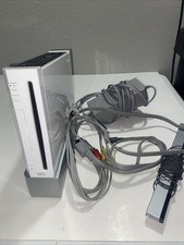 Nintendo Wii RVL-001 White Console Tested and Working