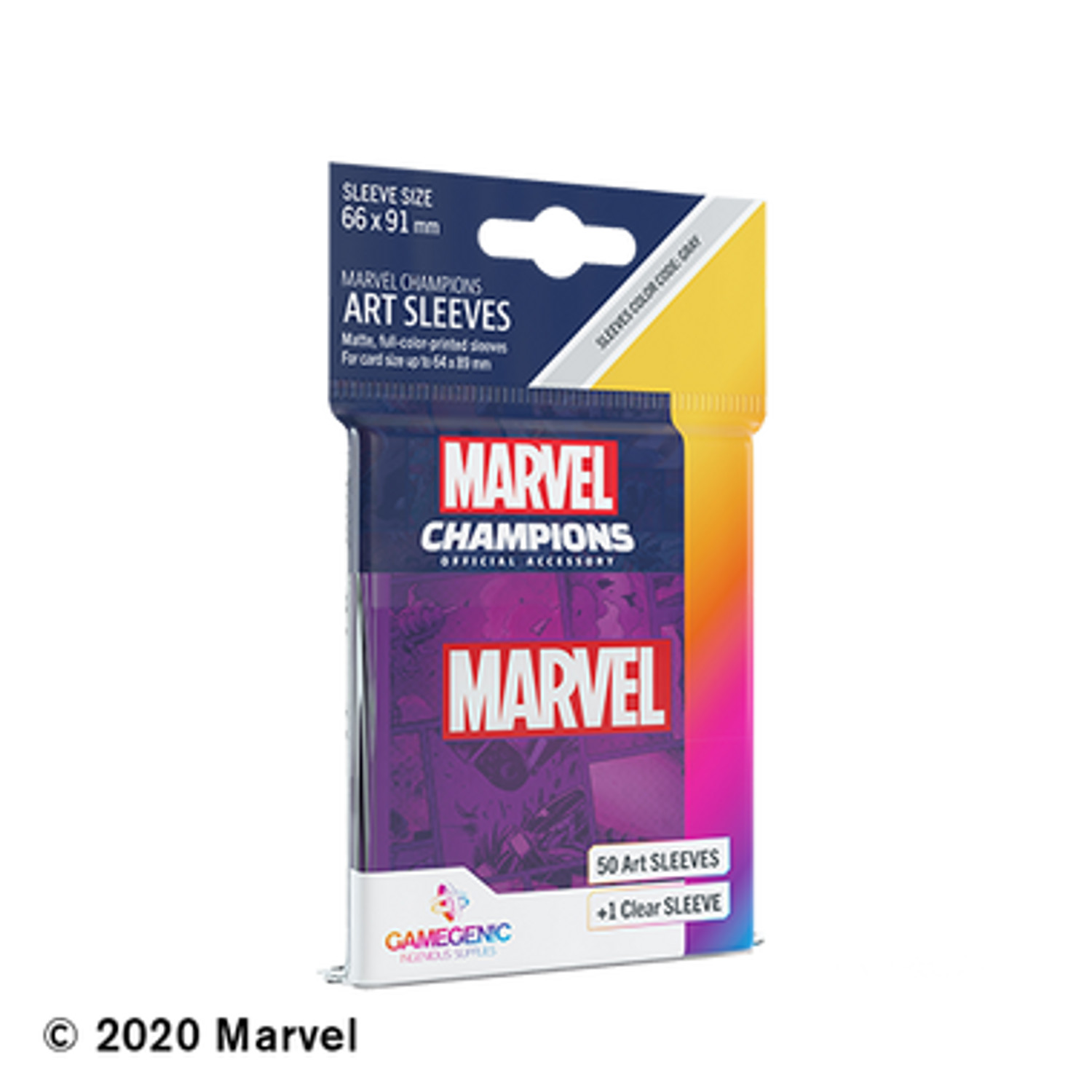 Нарукавники для игр Marvel Champions - Marvel Purple Asmodee ASMG10108 1890₽