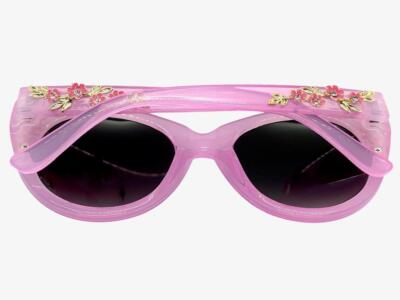 OVERSIZED Vintage Retro Cat Eye Style SUN GLASSES Large Pink  display picture 1