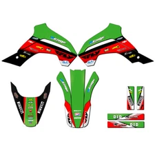 2021-2025 KLX 140 R RL RICOCHET Green Senge Graphics Kit Compatible with